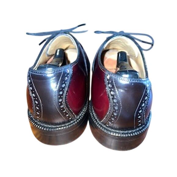 Gorgeous Johnston & Murphy Men\'s 8.5 D/B Heritage Usa Made Saddle Oxfords main image 9